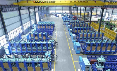 La fuerte unión de la tecnología italiana lleva la fabricación de maquinaria y equipos de KCLKA al nivel de primera clase mundial.